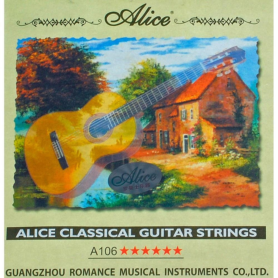 Cuerdas guitarra clásica Alice A106H
