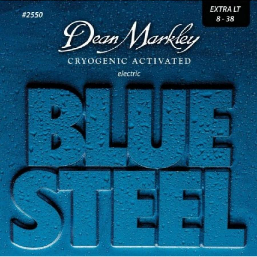 Cuerdas Guitarra Eléctrica Dean Markley Blue Steel 8-38 2550