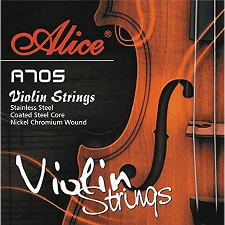 Cuerdas Violín Alice A705