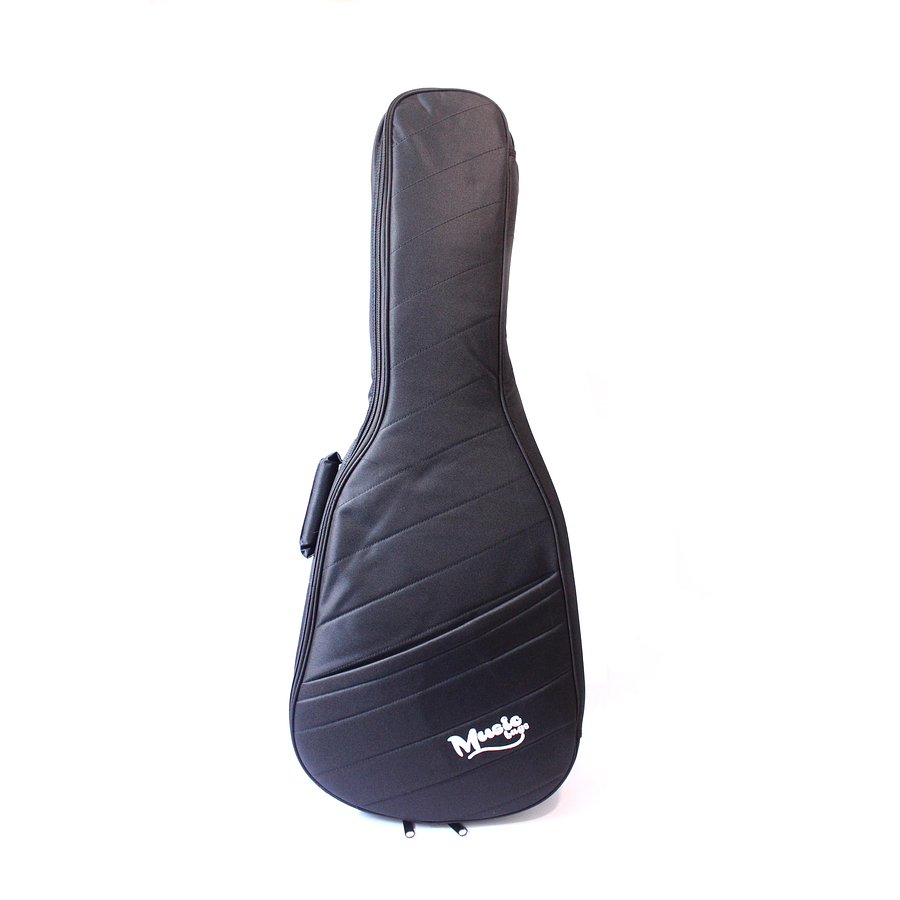 Funda Guitarra Eléctrica Music Bag Negra Nylon 25mm MUB-121E