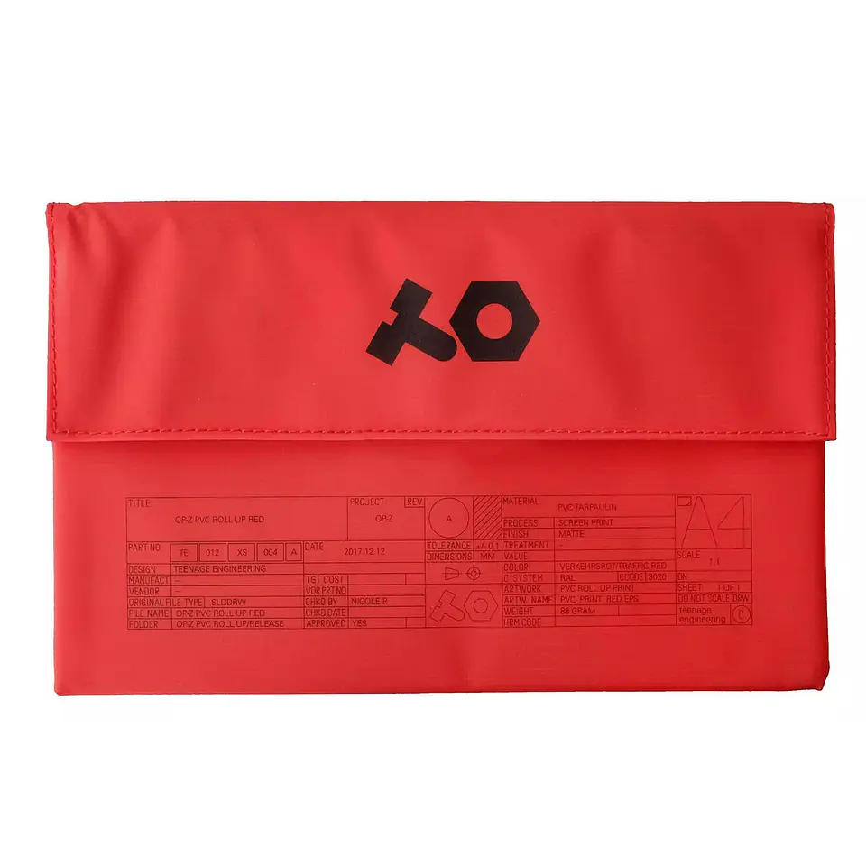 Funda Para Op-Z Te Rojo 3