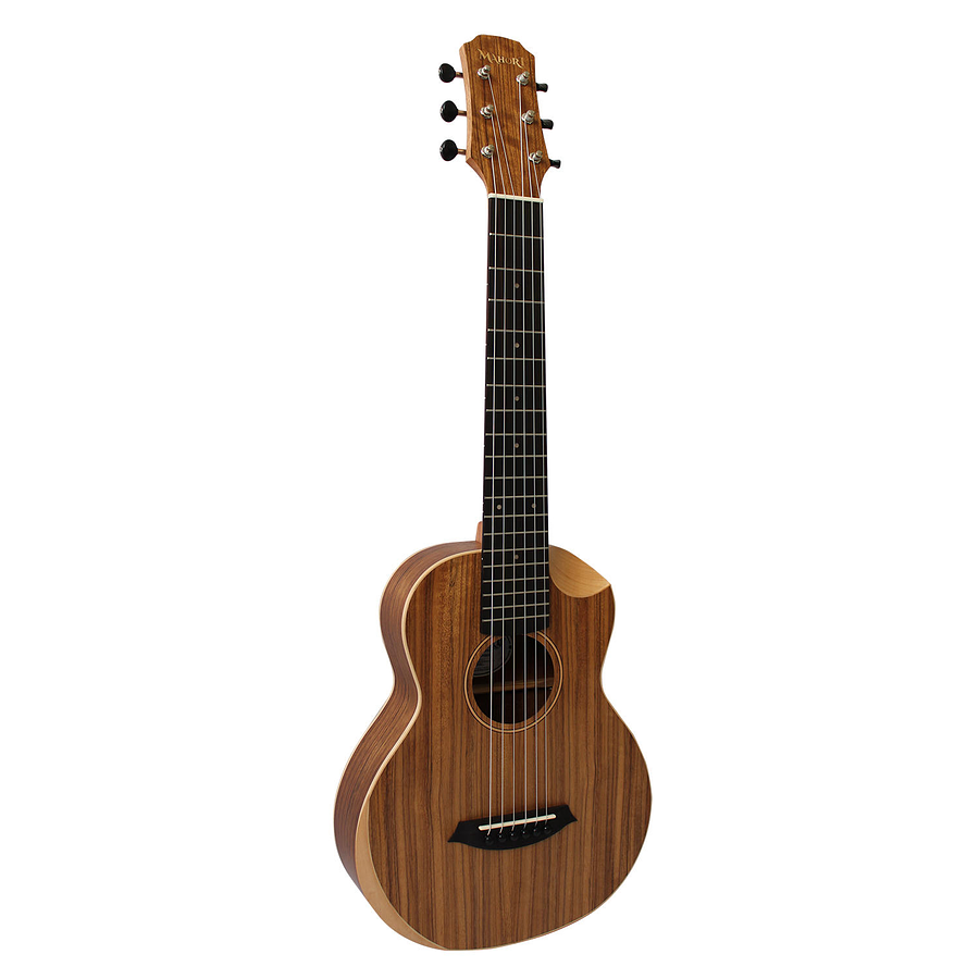 Guitarlele Mahori Walnut Solid Cutaway Mah-45Cw + Funda