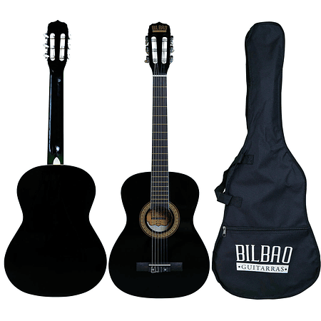 Guitarra Acústica Bilbao Bil-39Ds-Bk - MusicChile