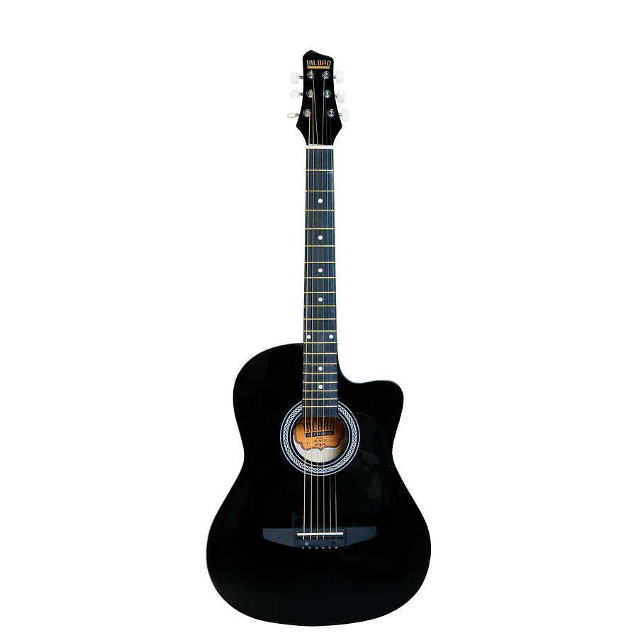 Guitarra Acústica Bilbao BIL-38C-BK + Funda