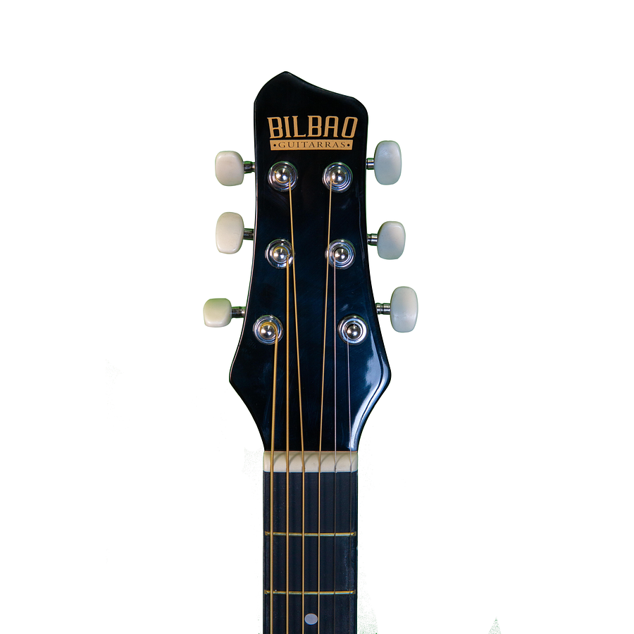 Guitarra Acústica Bilbao BIL-38C-BK + Funda