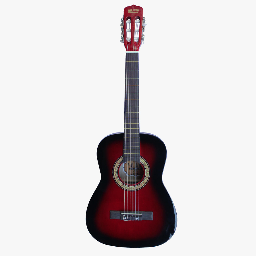 ﻿﻿Guitarra Acústica para Niño Bilbao BIL-12-RD + Funda