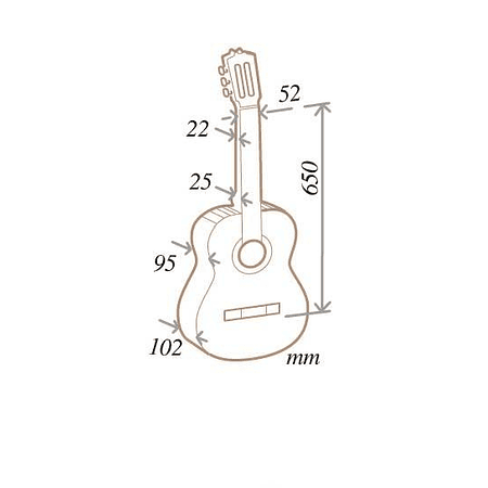 Guitarra Clásica Almansa Cedro/Abeto 402