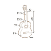Guitarra Clásica Almansa FLAMENCO 413