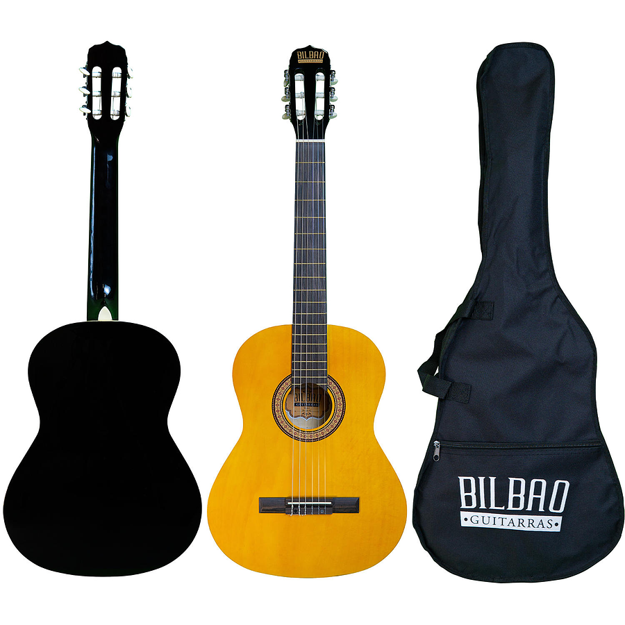 Guitarra Clásica Bilbao Bil-44-Nt - MusicChile