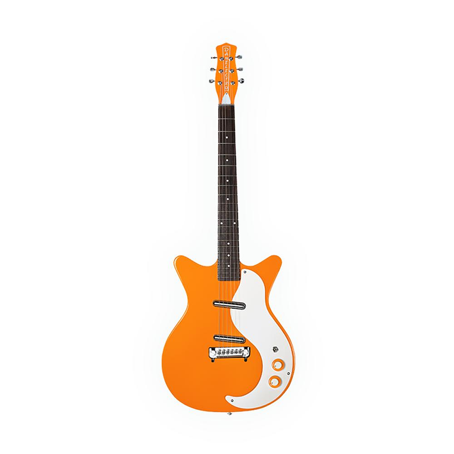 Guitarra Eléctrica Danelectro 59M Nos-Orange