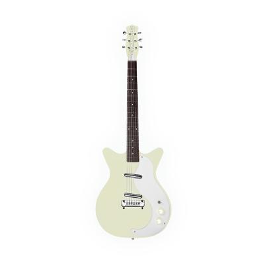 Guitarra Eléctrica Danelectro 59M Nos+ White