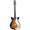 Guitarra Eléctrica Danelectro Tobacco Sunburst 12S Tsb