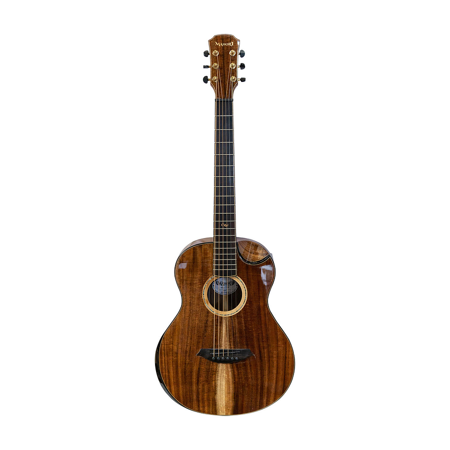 Guitarra Travel Mahori MAH-364E/HG + Funda