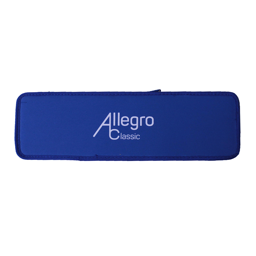 Melódica 32 Notas Allegro Classic Color Azul. All32Bl-D