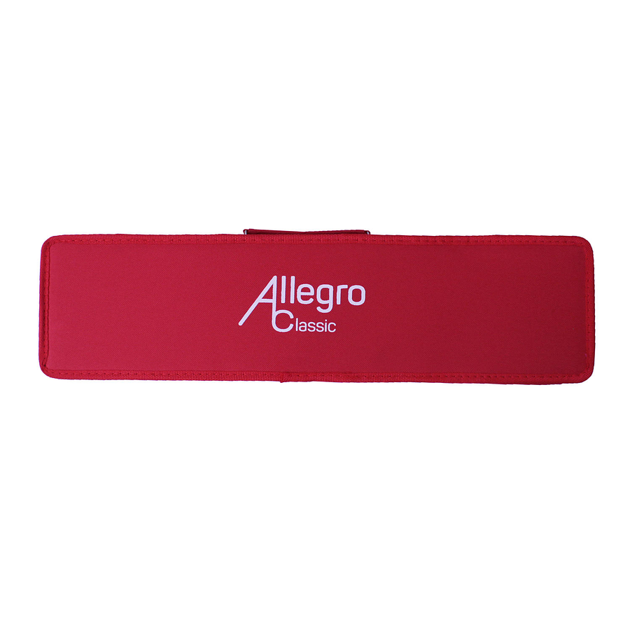 Melódica 32 Notas Allegro Classic Color Roja. All32Rd-D