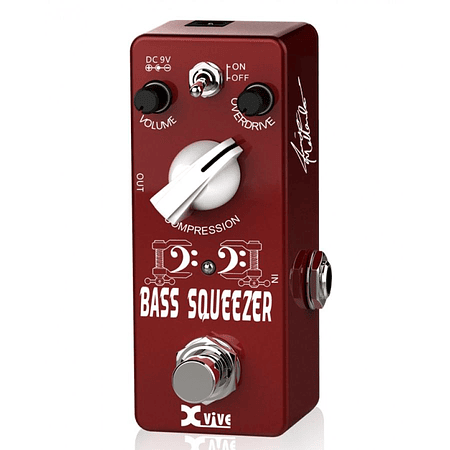 Micro Pedal Efecto Bass Squeezer XVIVE