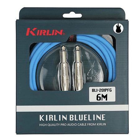 Cable Instrumento Plug-Plug Blueline Bli-201Pfg 6 Mts