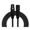 Cable Micrófono Negro Kirlin 6Mts Mpc-470Pb-6