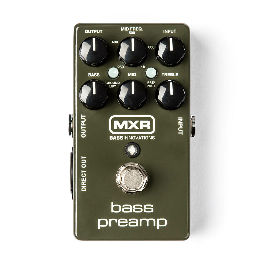 Pedal Dunlop M81 Mxr Bass Preamp-Ea