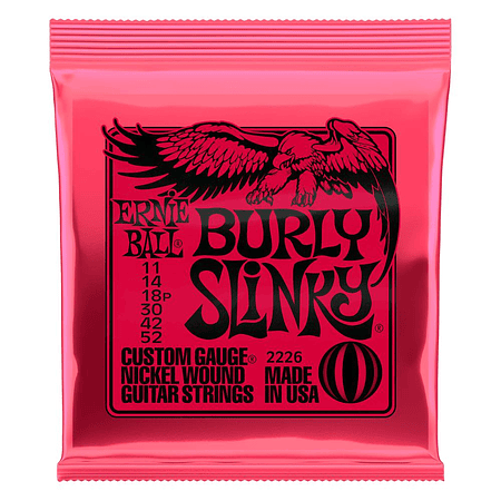 Set de cuerdas Ernie Ball Burly Slinky 11 – 52