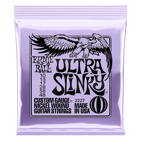 Set de Cuerdas Ernie Ball Ultra Slinky 10 – 48