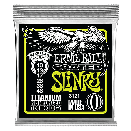 Set de cuerdas Ernie Ball Slinky Titanium 10 - 46