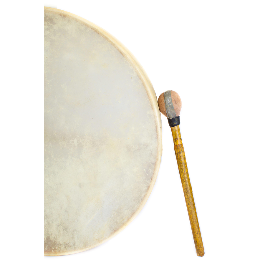 Tambor Shaman Tribal 18'' cuero liso PL18
