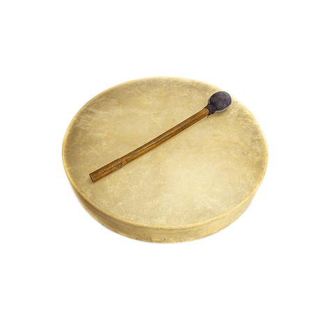 Tambor Shaman Tribal 20'' cuero listo PL20