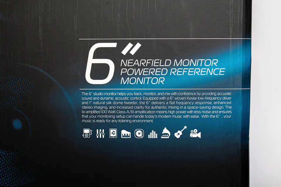 Monitor de Estudio Mavi 6'' MV6 4
