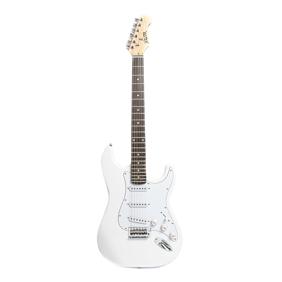 Guitarra Eléctrica XGTR Stratocaster Blanca ST111-WH