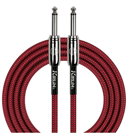 Cable de instrumento Kirlin Rojo 3Mts IWCX-201B-3R