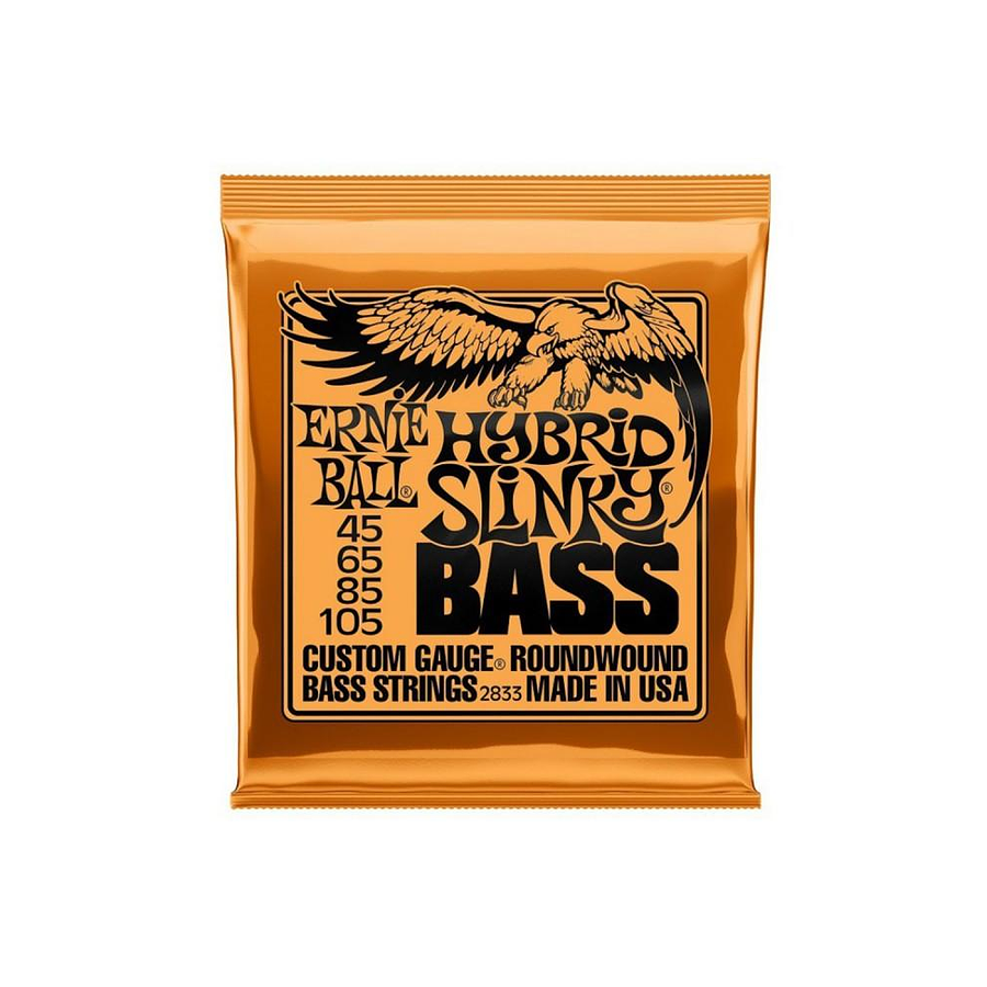 Set de Cuerdas Ernie Ball Bajo Electrico Hybrid Slinky 45-105 2833 