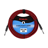 Cable Instrumento Kirlin Rojo 6mts Iwcx-201B-6R  
