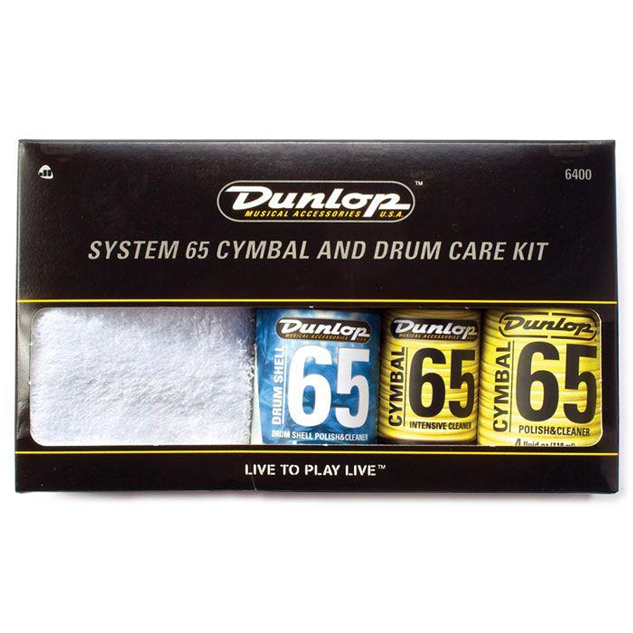 Set Limpieza Dunlop para Platillos y Batería/Percusión Dunl6400