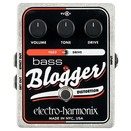 Pedal de Bajo Distorsión/Overdrive Blogger Electro Harmonix