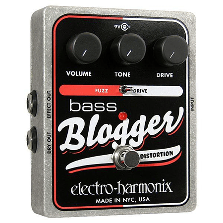 Pedal de Bajo Distorsión/Overdrive Blogger Electro Harmonix