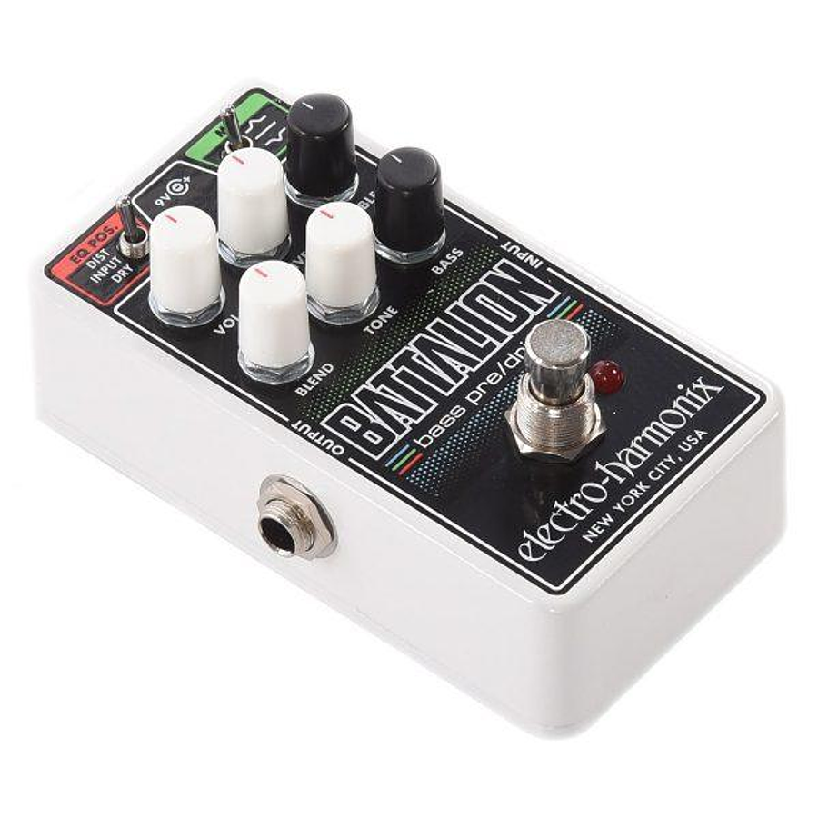 Pedal Preamp Bajo/Overdrive Nano Battalion Electro Harmonix