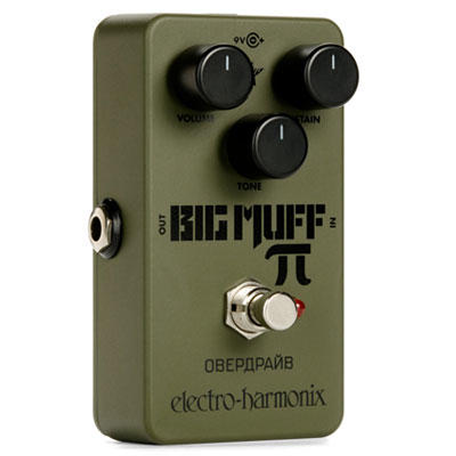 Pedal Dist & Fuzz Green Russian Big Muff PI Electro Harmonix