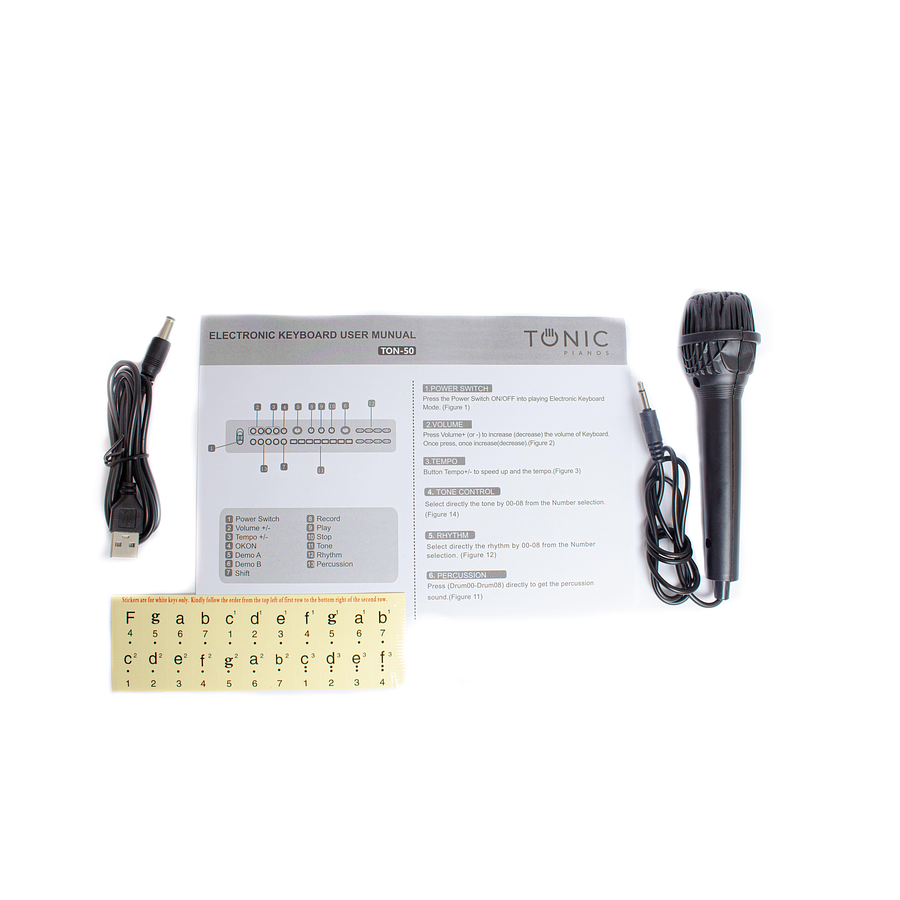 Teclado Tonic de 37 Teclas TON-50