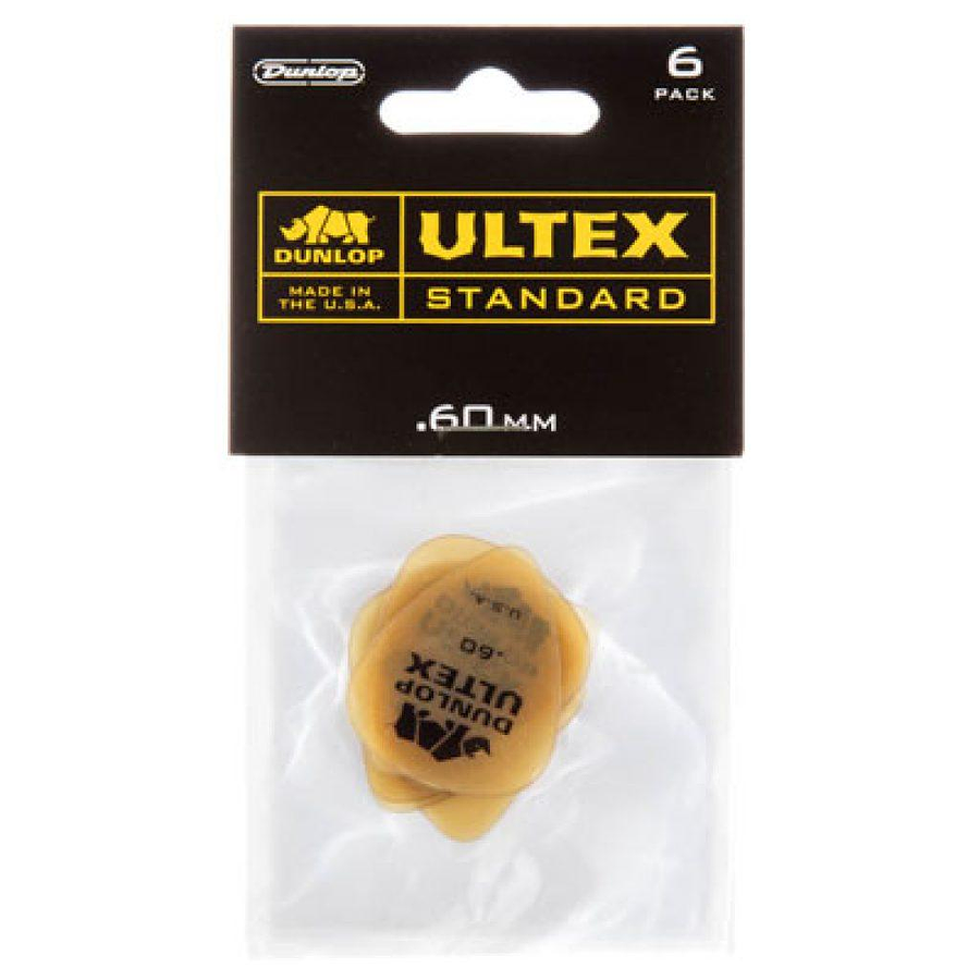 Uñeta Dunlop 421 Ultex Standard 0.60 6 Pack