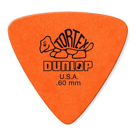 Uñeta Dunlop Tortex 431 Triangle 0.60 pack 6un