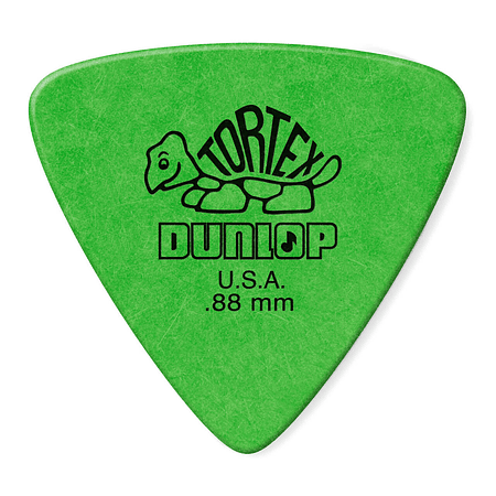 Uñetas Dunlop Tortex 431 Triangle 0.88 pack 6un