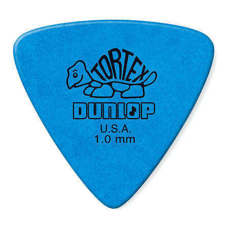 Uñetas Dunlop 431 Tortex Triangle pick 1.0mm Pack 6un