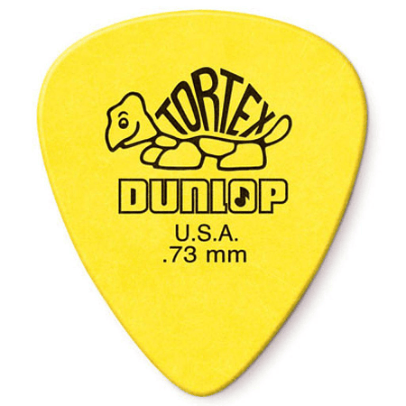 Uñetas Dunlop 418 Tortex Standard 0.73 Pack 12un