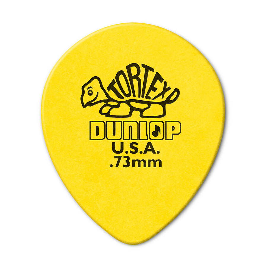 Uñetas Dunlop Tortex Lagrima 413R 0.73 Bolsa 72Un