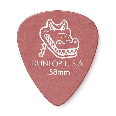 Uñetas Dunlop Gator Grip 417R 0.58 Bolsa 72Un