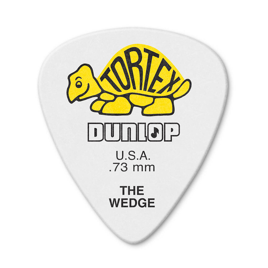 Uñetas Dunlop Tortex Wedge 424R 0.73 Bolsa 72Un