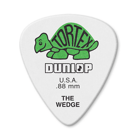 Uñetas Dunlop Tortex Wedge 424R 0.88 Bolsa 72Un