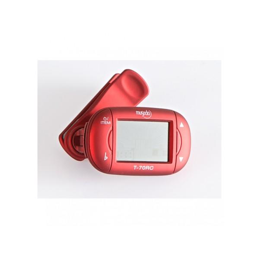 Afinador de Clip Cherub LCD Color T-70RC