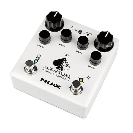 Pedal de Efecto Nux Overdrive Dual Ace of Tone NDO-5